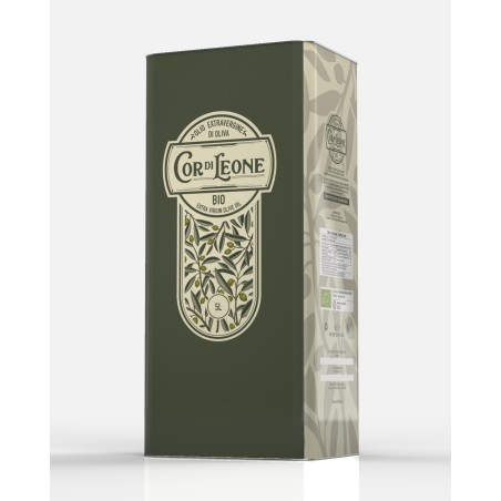 Extra Virgin Olive Oil Cordileone "Organic" - Can 5 Liters