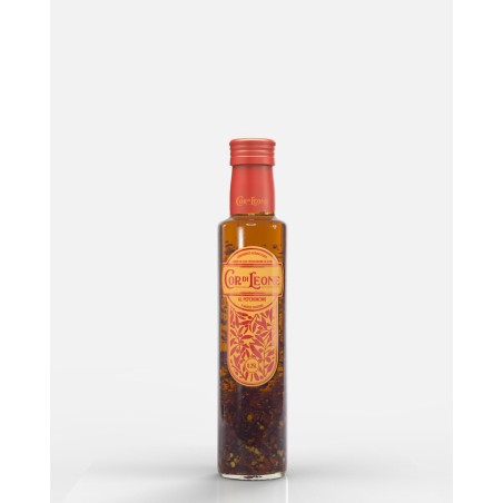 Olio extra vergine di oliva aromatizzato al Peperoncino