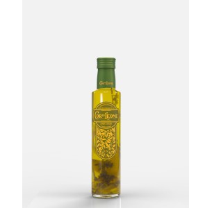 Olio extra vergine di oliva aromatizzato con Limoni di Sicilia e Origano