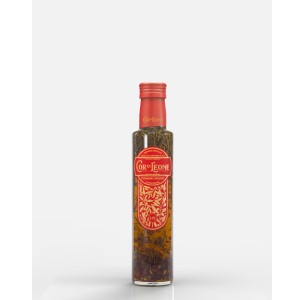 Olio extra vergine di oliva aromatizzato con Peperoncino e Rosmarino
