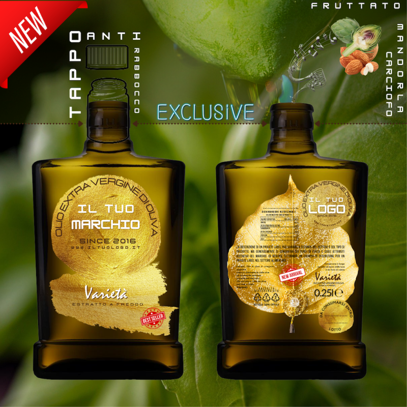 Olio Extravergine di Oliva 1lt. - PERSONALIZZATO