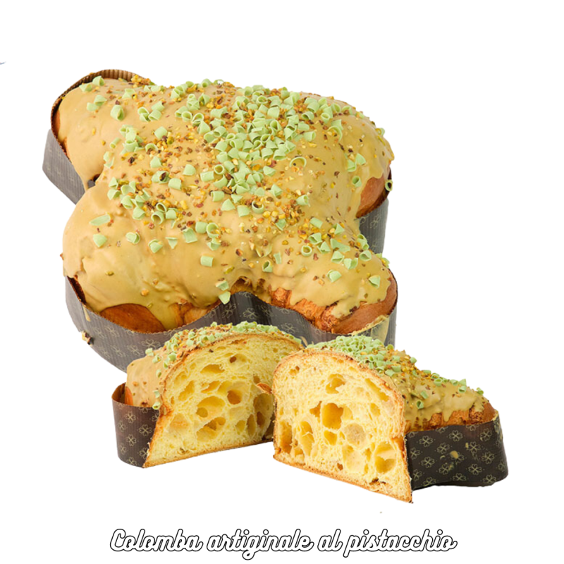 Colomba Tastetobe al Pistacchio – 1kg (In confezione regalo)