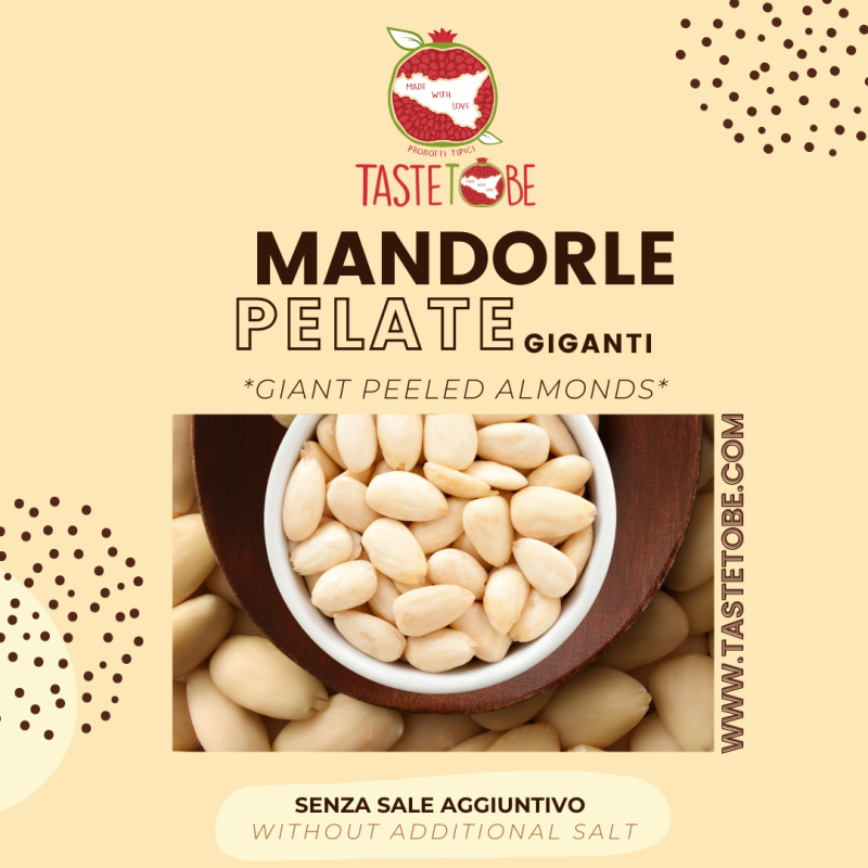 SICILIAN Peeled Almonds 1Kg