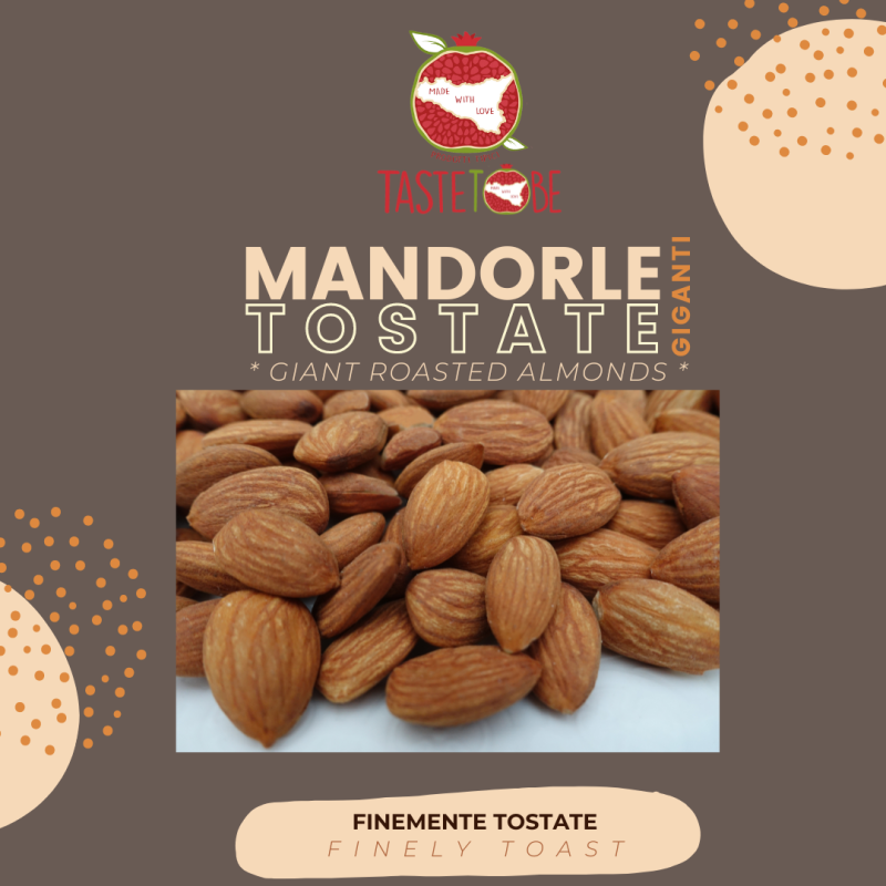 SICILIAN Roasted Almonds 1Kg