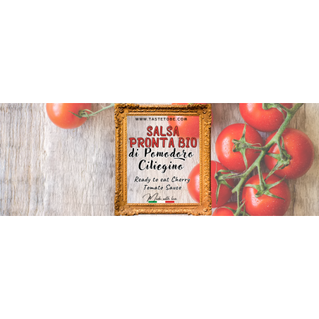 Organic Sicily Cherry Tomato Ready Sauce - 330g
