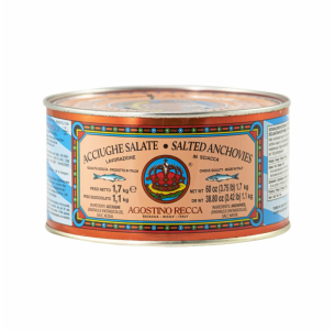 Sicilian Salted Anchovies 2 kg tin