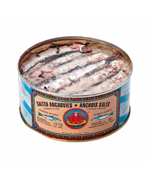 Sicilian Salted Anchovies 2 kg tin