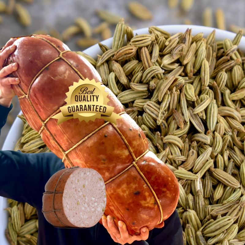 Mortadella Siciliana al Finocchietto Selvatico MAXI 10Kg