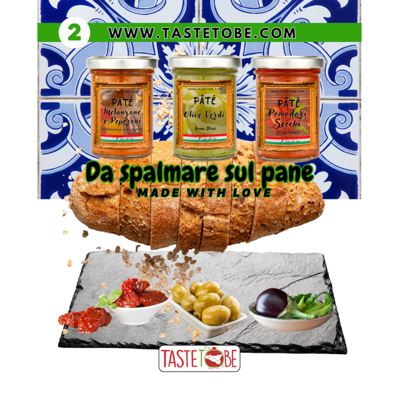 BOX PATE' TRIS - TWO