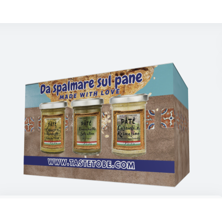 BOX PATE' TRIS -THREE