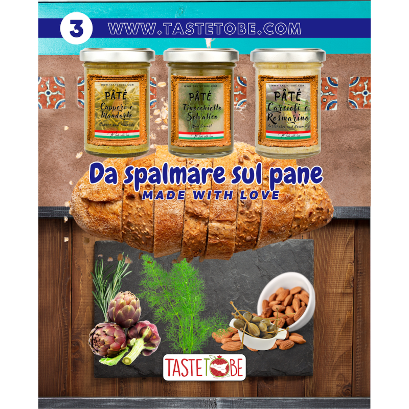 BOX PATE' TRIS -THREE BOX PATE' TRIS -THREE