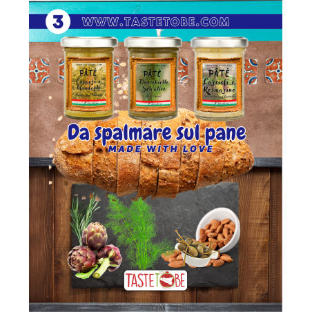 BOX PATE' TRIS -THREE