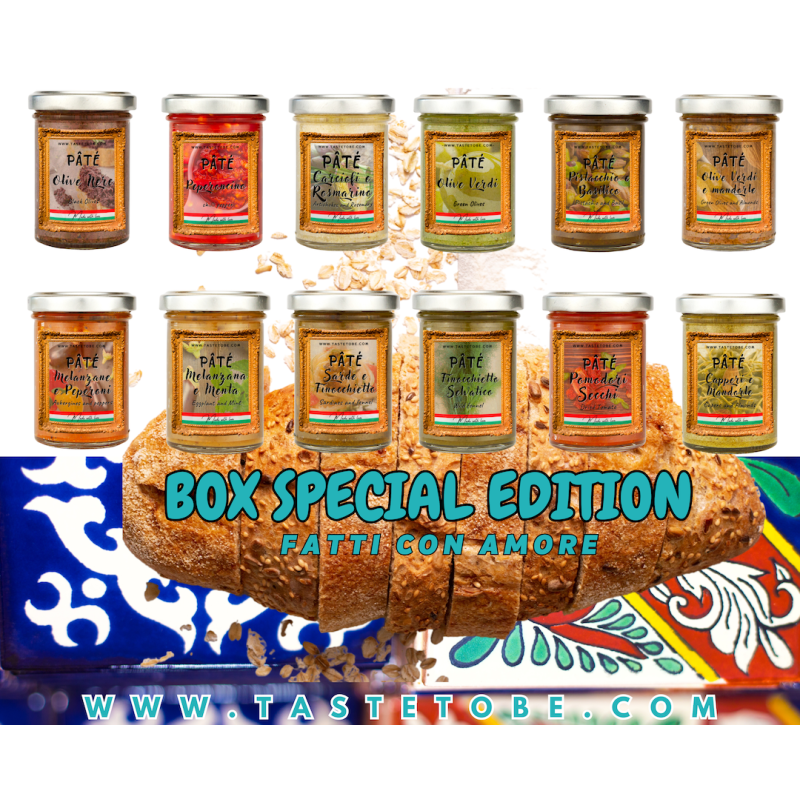 BOX SPECIAL EDITION - Patè Spalmabili Siciliani