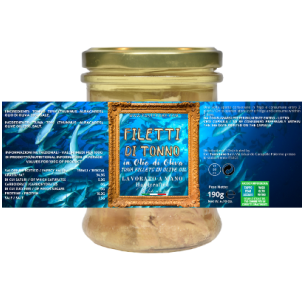 Filetti Di Tonno In Olio di Oliva 190g