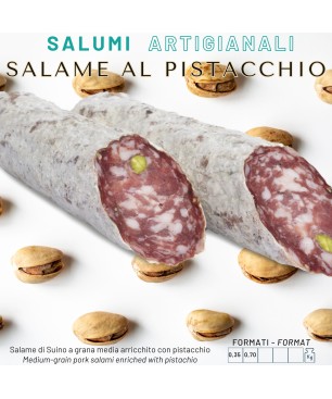 Salame Artiginale al Pistacchio