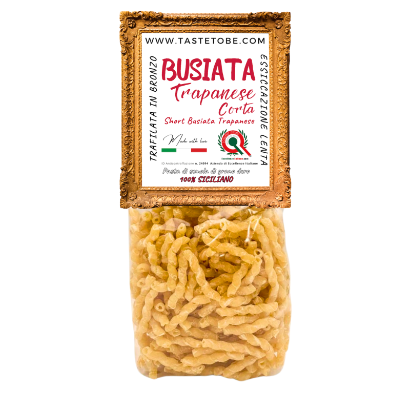 Busiata Trapanese Corta di Grano Duro 500gr Busiata Trapanese Corta di Grano Duro 500gr