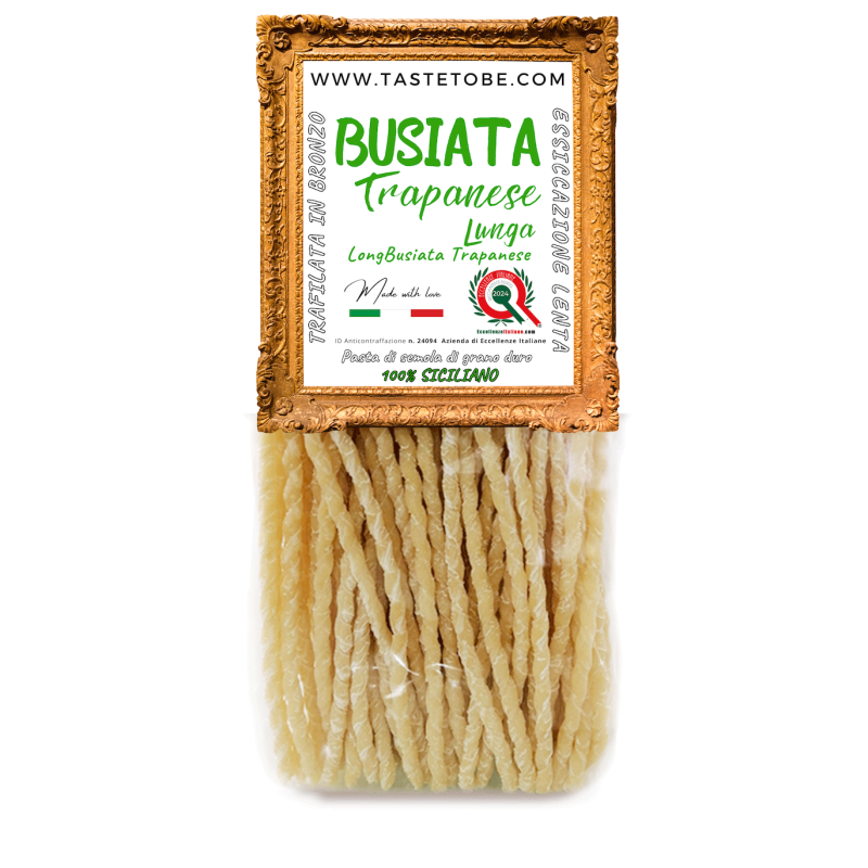 Busiata Trapanese Lunga di Grano Duro 500gr Busiata Trapanese Lunga di Grano Duro 500gr