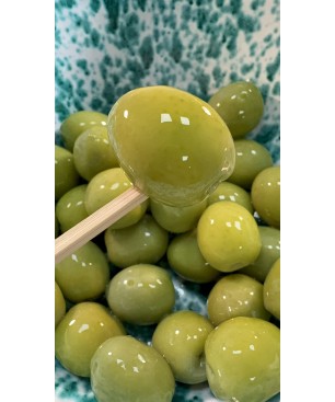 copy of Sicilian Green Olives for Aperitif Tastetobe - Vacuum Packed - 500g