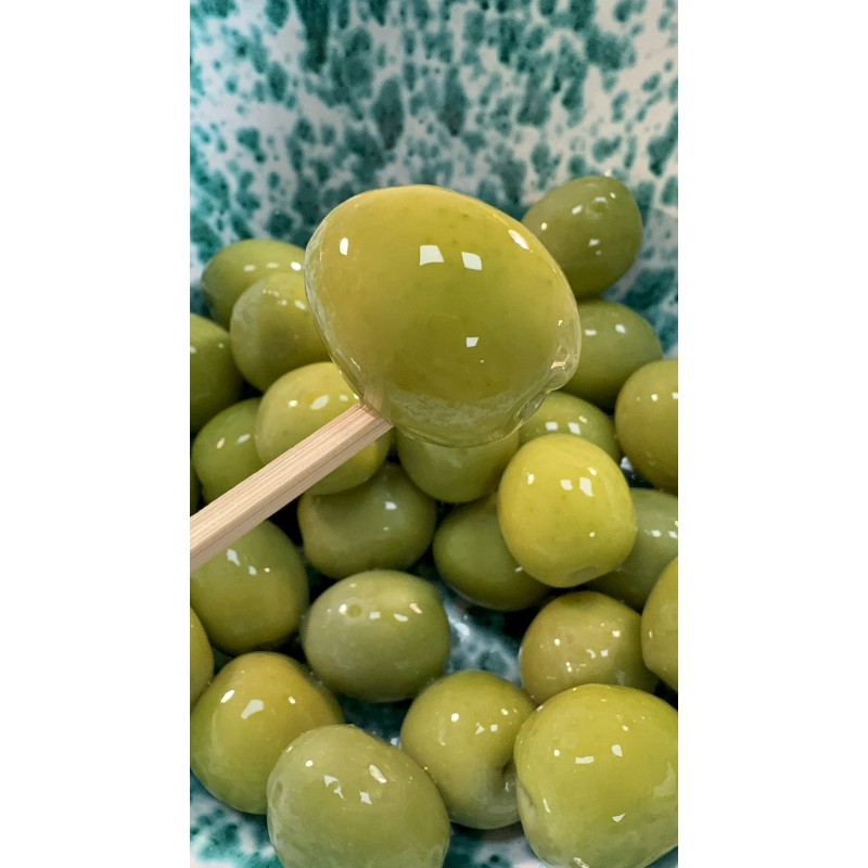 copy of Sicilian Green Olives for Aperitif Tastetobe - Vacuum Packed - 500g