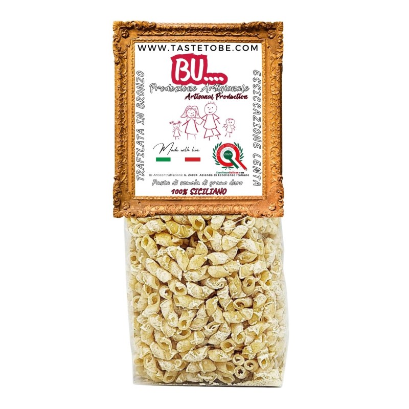 Bu.. made from Sicilian semolina g. 400