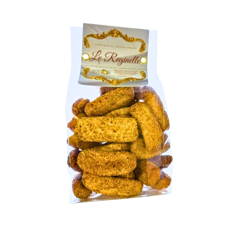 Biscotti Le Reginelle (al latte con sesamo) 200gr