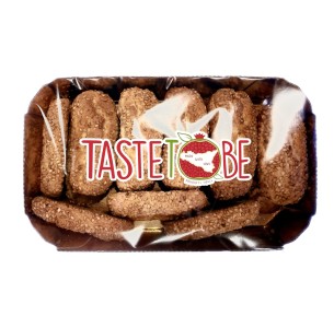 Le Reginelle biscuits (milk with sesame) 200g B2B - Box 24 x 200g