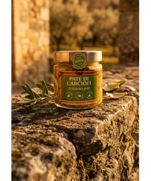 Paté di Carciofi Artigianale | Conserva Tipica Siciliana Vegan Gluten Free | TASTETOBE