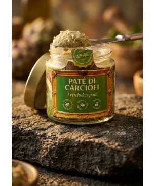 Artichoke Paté · Sicilian style, in extra virgin olive oil