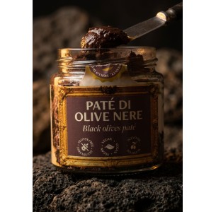 Artisanal Black Olive Paté | Traditional Sicilian Preserve Vegan Gluten Free | TASTETOBE
