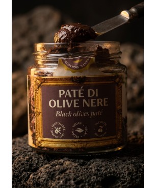 Artisanal Black Olive Paté | Traditional Sicilian Preserve Vegan Gluten Free | TASTETOBE